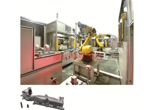 進氣歧管清洗、檢漏、管件裝配自動線